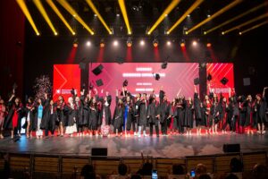 honoris student graduating