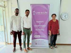 giving donation to breast cancer ngo