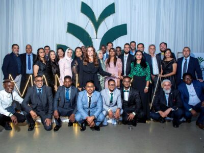 the mancosa group taking a picture together